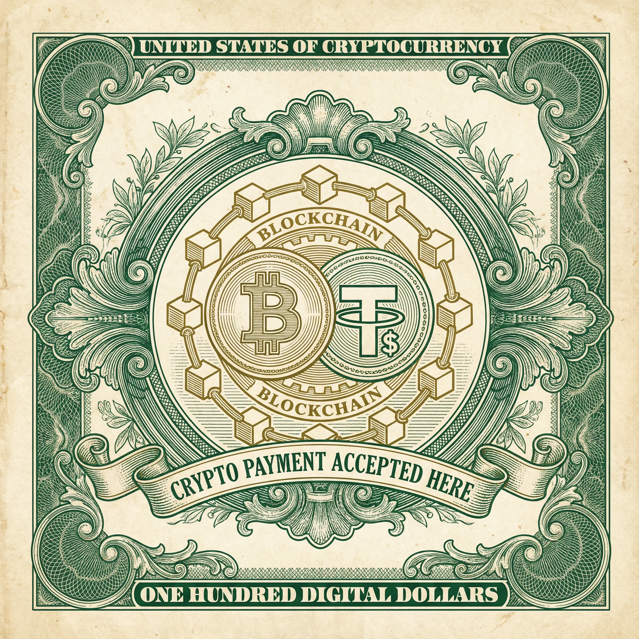 Pagos con Bitcoin y USDT criptomonedas